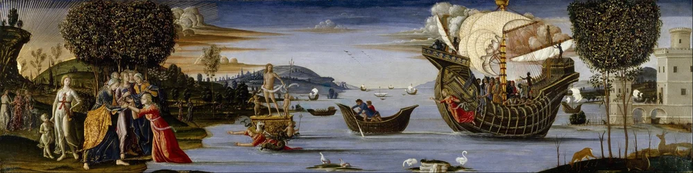 Die Geliebte des Enalus, Poseidon geopfert und verschont